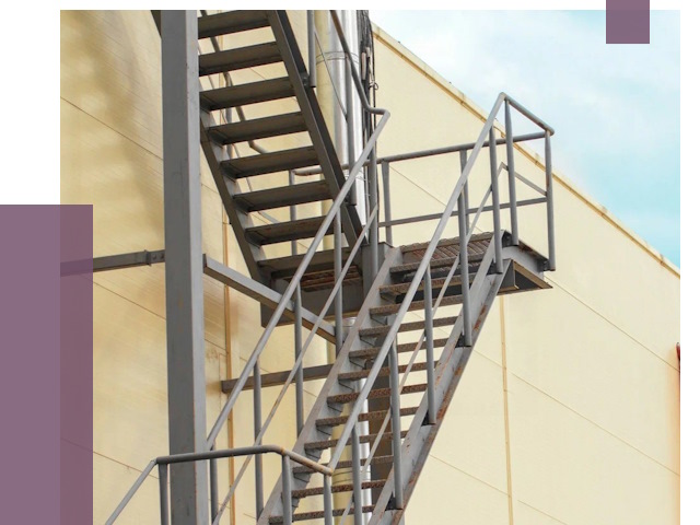 Пожарные лестницы в Торжке от 12269 руб. — монтаж и продажа | ПРОЛЁТ-Трж