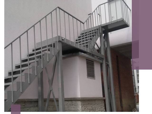 Монтаж пожарных лестниц под ключ в Торжке с гарантией качества