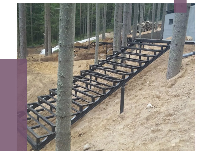 Монтаж металлических лестниц в Торжке от 13547 руб. 