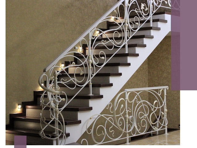Кованые лестницы под ключ в Торжке — изготовление и монтаж