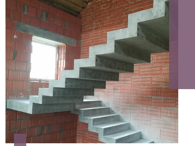 Бетонные лестницы под ключ в Торжке: монтаж, демонтаж, ремонт