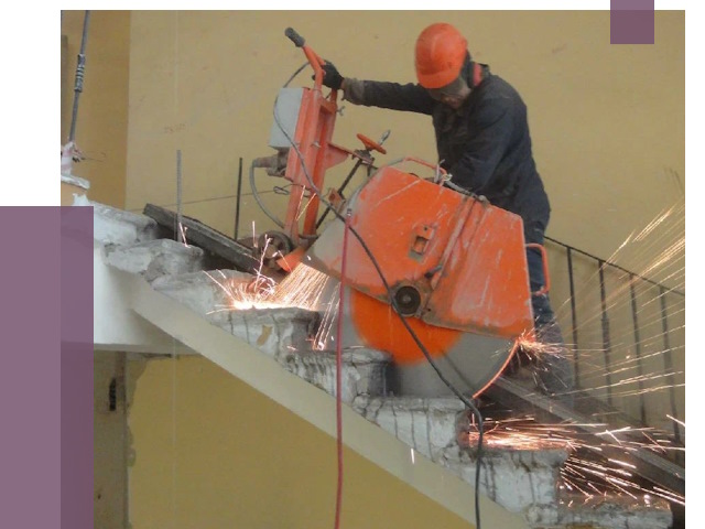 Демонтаж бетонных лестниц в Торжке от 4601 руб. за м2 | ПРОЛЁТ-Трж