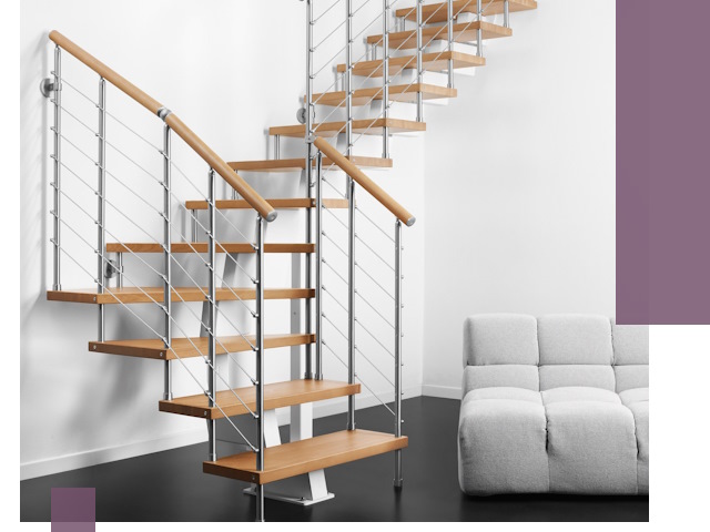 Модульные лестницы под ключ в Торжке — монтаж и изготовление