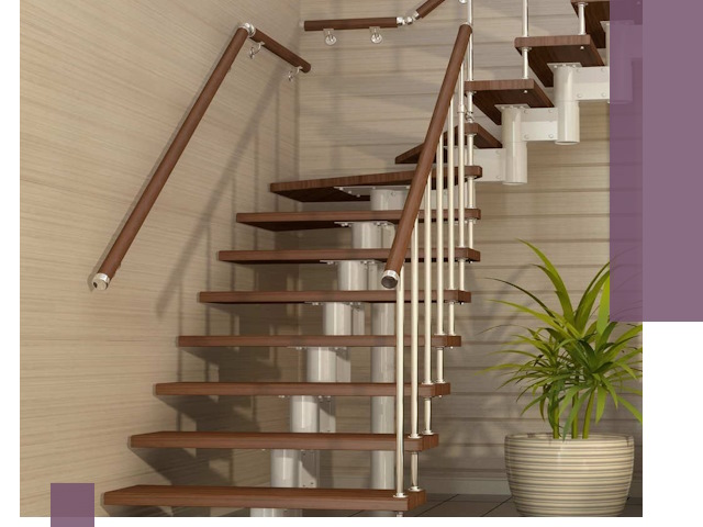 Изготовление модульных лестниц под ключ в Торжке