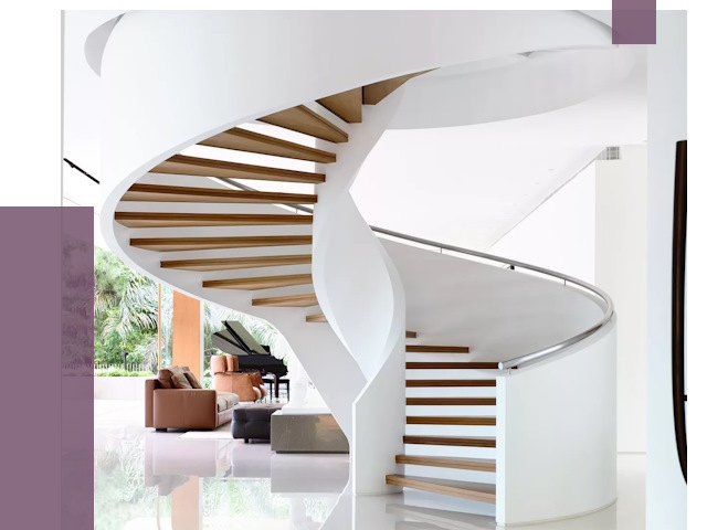 Винтовые лестницы в Торжке под ключ от 48564 руб. | ПРОЛЁТ-Трж