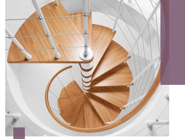 Изготовление винтовых лестниц под ключ в Торжке