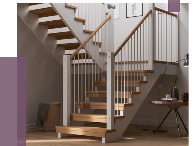 Маршевые лестницы в Торжке от 38084 руб. — монтаж | ПРОЛЁТ-Трж