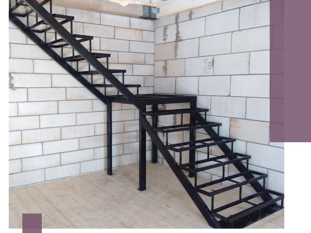 Лестницы на металлокаркасе под ключ в Торжке — изготовление и монтаж