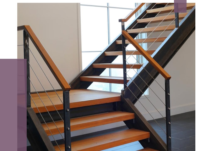 Изготовление лестниц на металлокаркасе в Торжке от 18914 руб. | ПРОЛЁТ-Трж