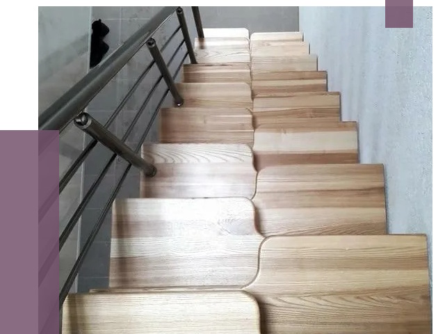 Лестницы гусиный шаг в Торжке от 13036 руб. под ключ | ПРОЛЁТ-Трж