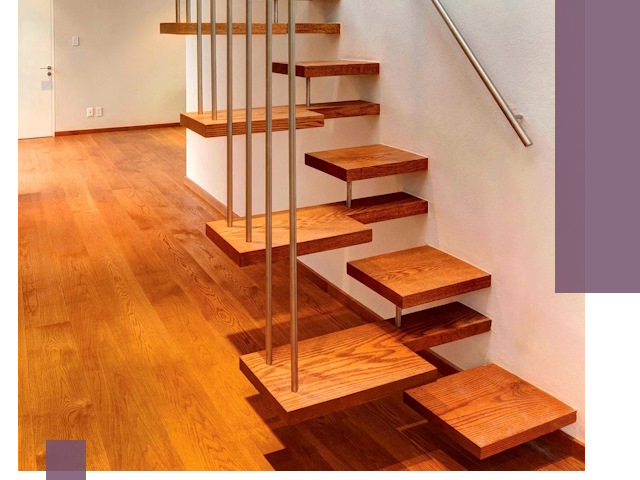 Лестницы «гусиный шаг» на заказ в Торжке для узких пространств