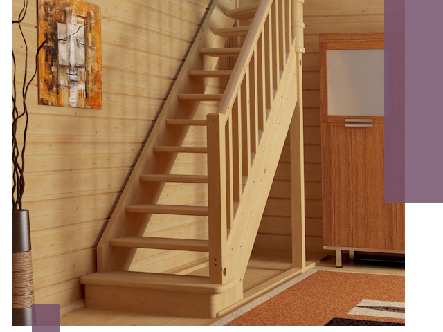 Лестницы эконом класса под ключ в Торжке — недорого и быстро