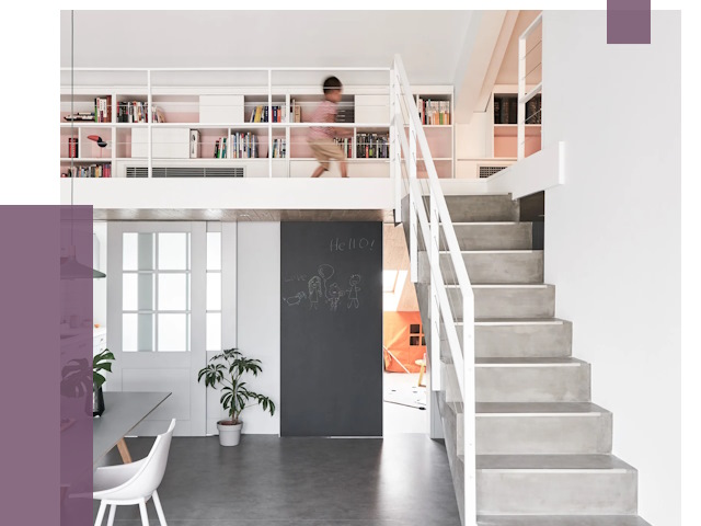 Лестницы для двухуровневой квартиры в Торжке от 176364 руб. | ПРОЛЁТ-Трж