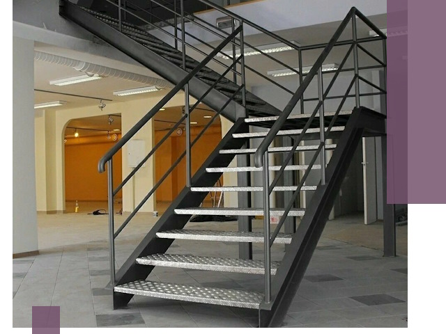 Лестницы для офиса в Торжке: изготовление, монтаж, демонтаж