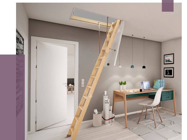 Чердачные лестницы в Торжке — от 14569 руб. | ПРОЛЁТ-Трж