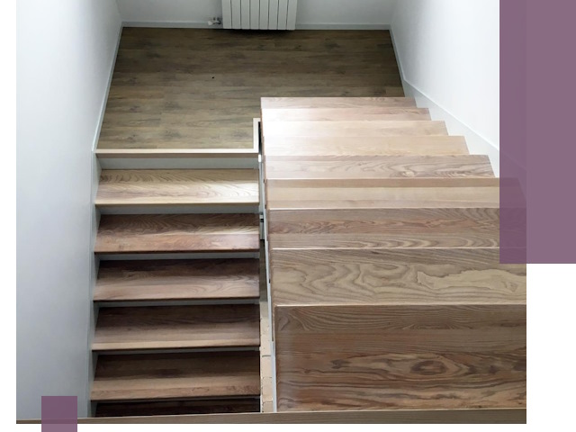 Тонировка лестниц в Торжке: качественно и долговечно