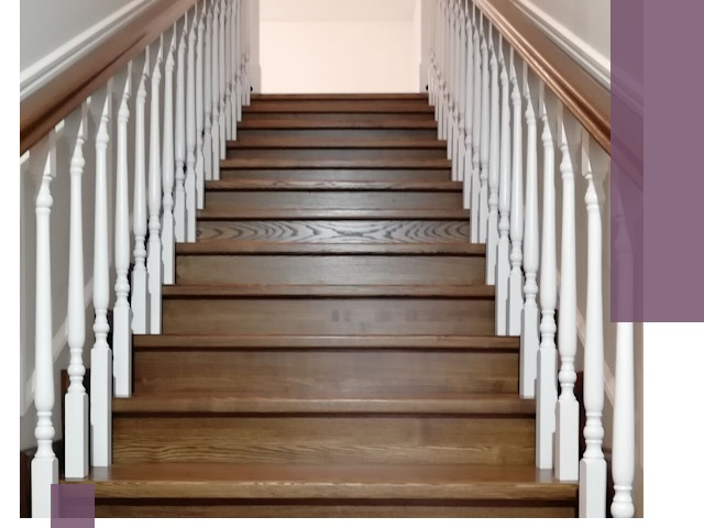 Лестницы из ясеня на заказ в Торжке — изготовление и монтаж