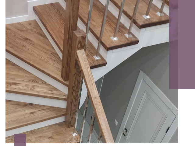 Обшивка металлических лестниц под ключ в Торжке