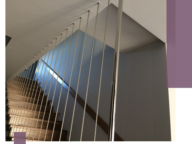 Тросовые перила под ключ в Торжке — производство и монтаж