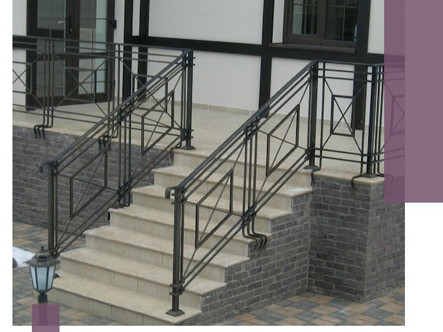 Перила для крыльца в Торжке — монтаж, изготовление и установка