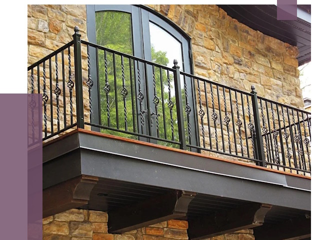Балконные ограждения в Торжке от 8026 руб. — купить | ПРОЛЁТ-Трж