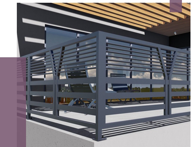 Изготовление балконных ограждений в Торжке от 10735 руб. | ПРОЛЁТ-Трж