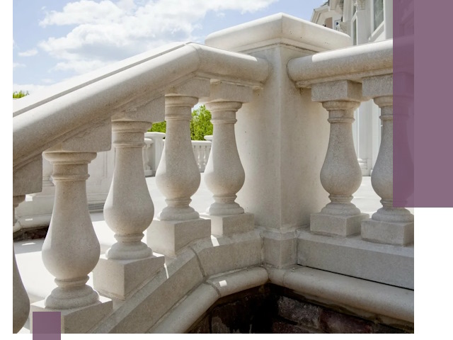 Балюстрады из металла и камня под ключ в Торжке