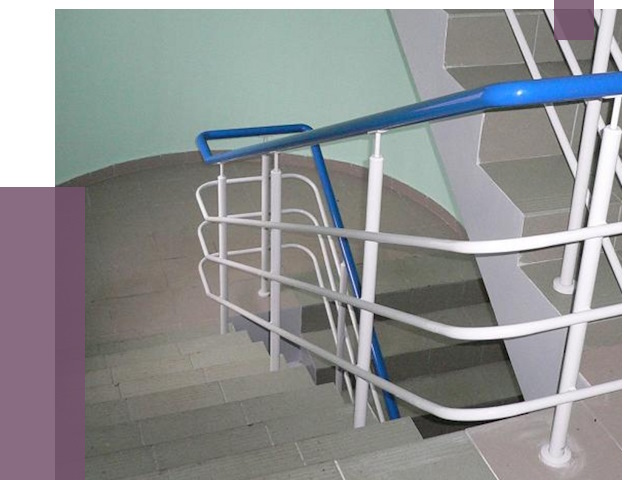 Перила в подъезде в Торжке — установка и замена от 7412 руб. | ПРОЛЁТ-Трж