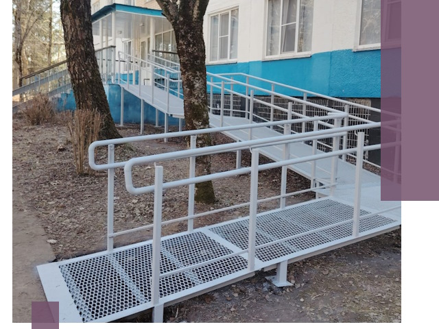 Пандусы под ключ в Торжке: изготовление, монтаж и демонтаж
