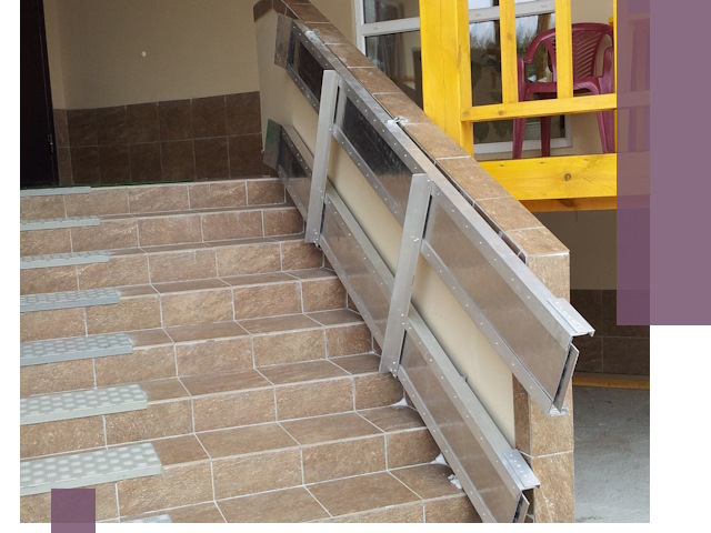 Откидные пандусы под ключ в Торжке — монтаж и демонтаж