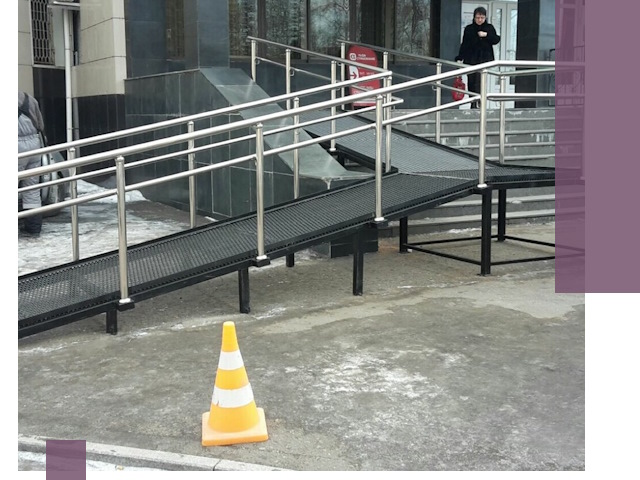 Стационарные пандусы под ключ в Торжке — изготовление и монтаж