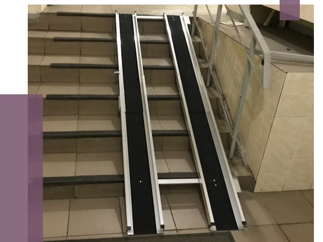 Установка пандуса в подъезд в Торжке от 7975 руб. под ключ | ПРОЛЁТ-Трж