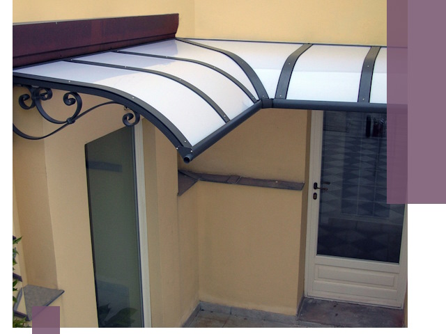 Монтаж козырьков любой сложности в Торжке под ключ