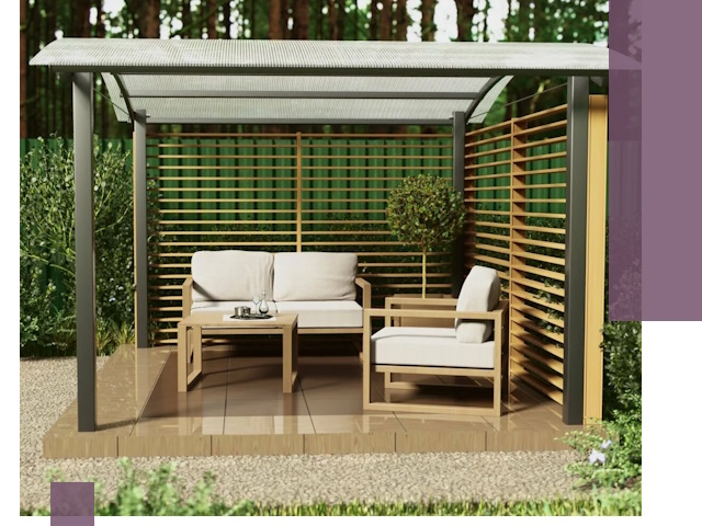 Навесы для дачи в Торжке: изготовление, монтаж и демонтаж