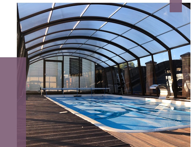 Навесы для бассейна в Торжке от 16767 руб. под ключ | ПРОЛЁТ-Трж