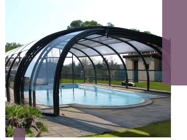 Навесы для бассейна в Торжке: изготовление и монтаж под ключ