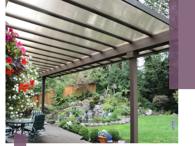 Навесы из поликарбоната под ключ в Торжке быстро и надёжно