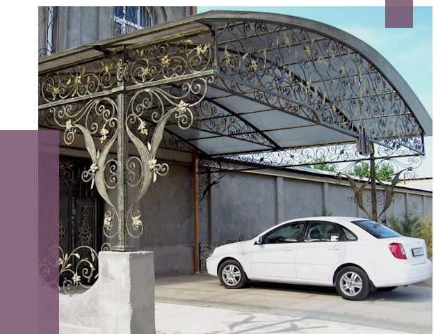 Кованые навесы в Торжке от 14569 руб. | ПРОЛЁТ-Трж