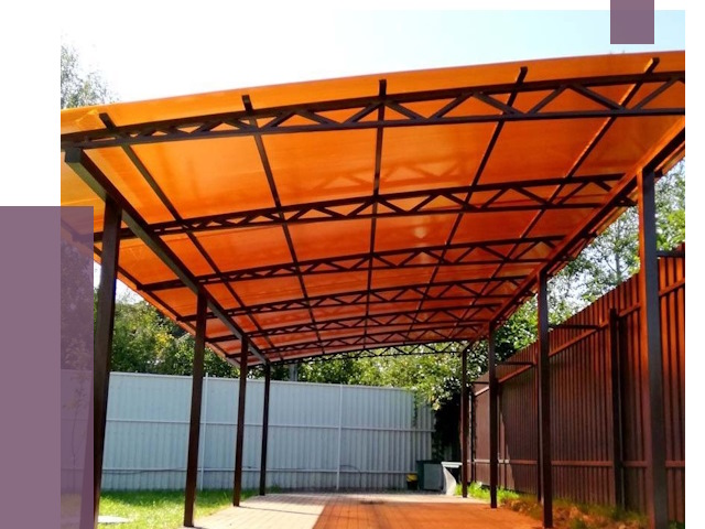 Односкатные навесы под ключ в Торжке от 13138 руб. 