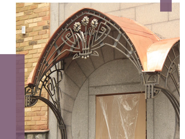 Арочные козырьки в Торжке от 14569 руб. 