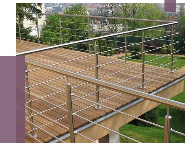 Алюминиевые парапеты в Торжке под ключ от 7770 руб. 