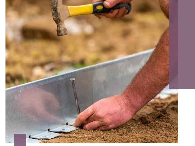 Монтаж металлических бордюров в Торжке быстро и качественно