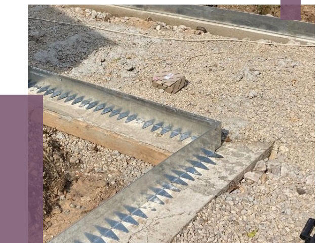 Нержавеющие бордюры в Торжке от 4805 руб. под ключ | ПРОЛЁТ-Трж