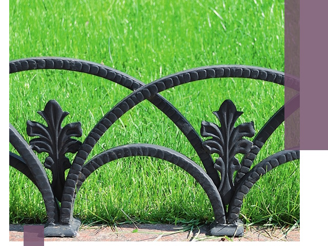 Декоративные металлические бордюры под ключ в Торжке