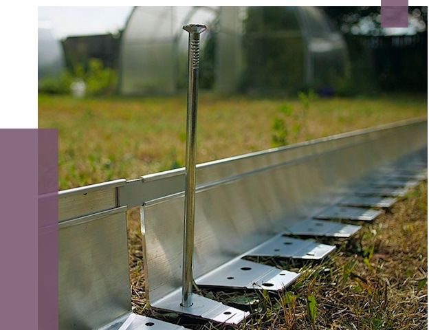 Металлические бордюры для газона в Торжке от 4294 руб. | ПРОЛЁТ-Трж