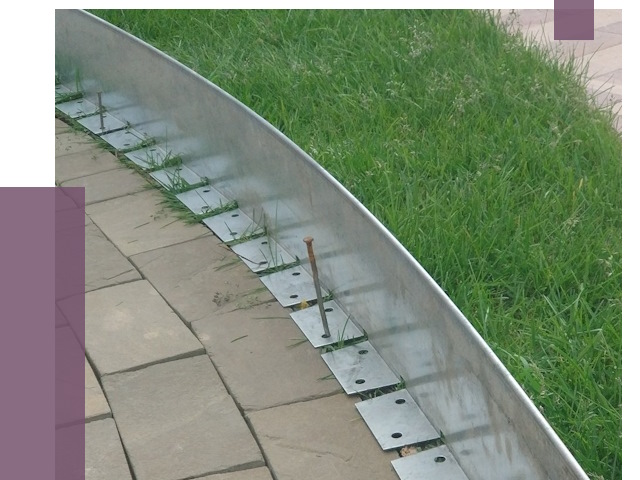 Металлические бордюры для тротуаров в Торжке от 8690 руб.