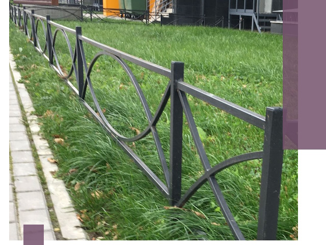 Газонные ограждения из металла в Торжке — монтаж и продажа