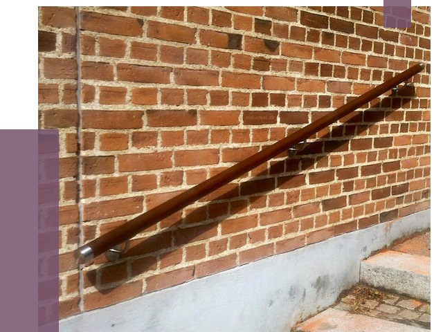 Изготовление пристенных поручней в Торжке от 4447 руб. — ПРОЛЁТ-Трж